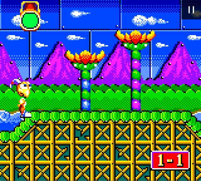 Dynamite Headdy - Game Gear game screenshot (1994) by Sega